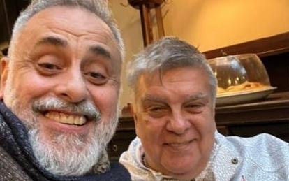 Insólito: Rial festejó el Día del Amigo con una foto de Ventura