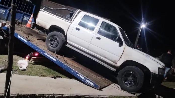 La sangre en la camioneta de César Sena es humana