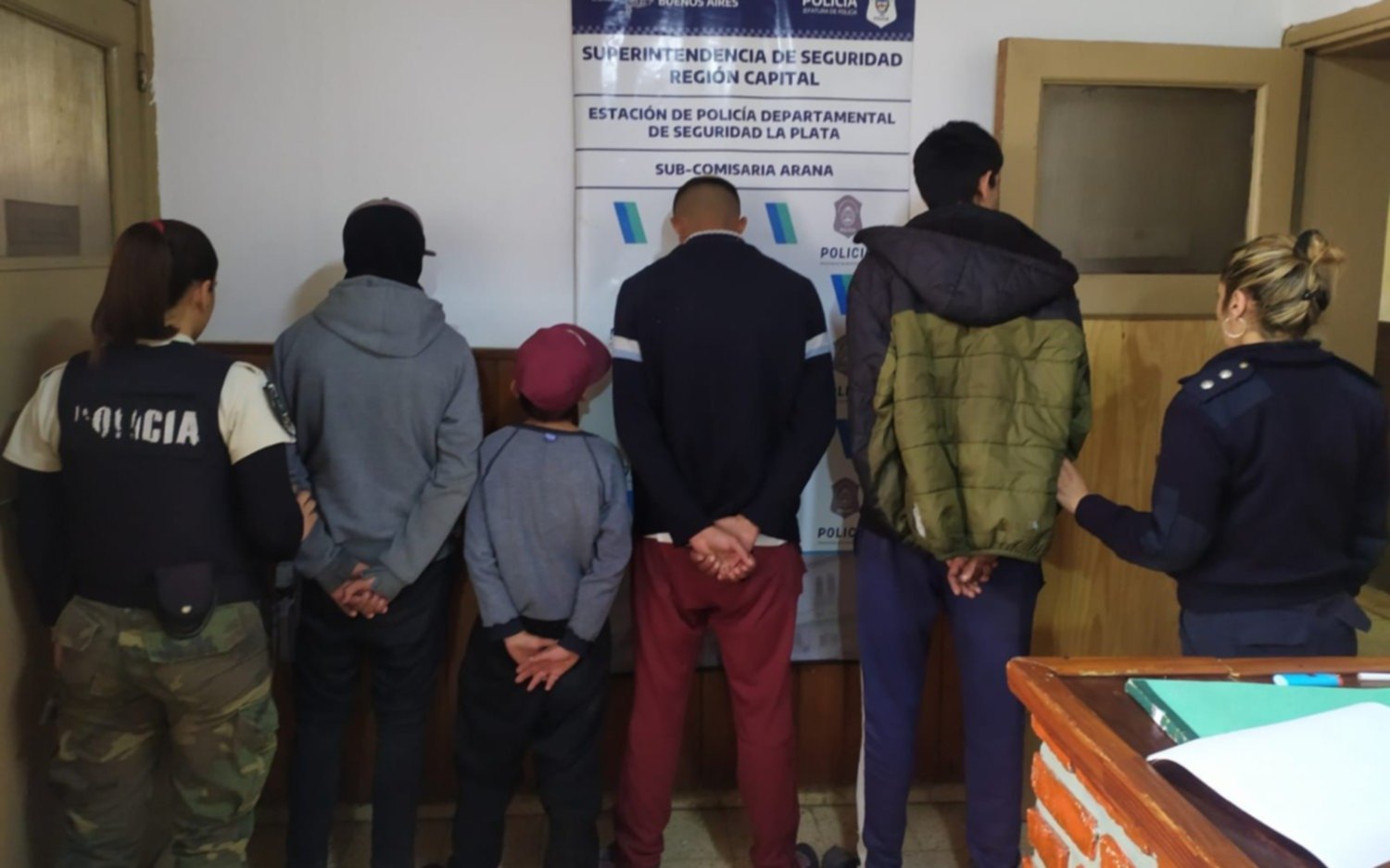 Un nene de 10 y un adolescente de 14 años entre los detenidos por el robo a un quintero en La Plata