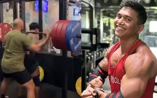 Conmoción en Indonesia: murió un reconocido influencer y fisicoculturista cuando levantaba una barra de 210 kilos