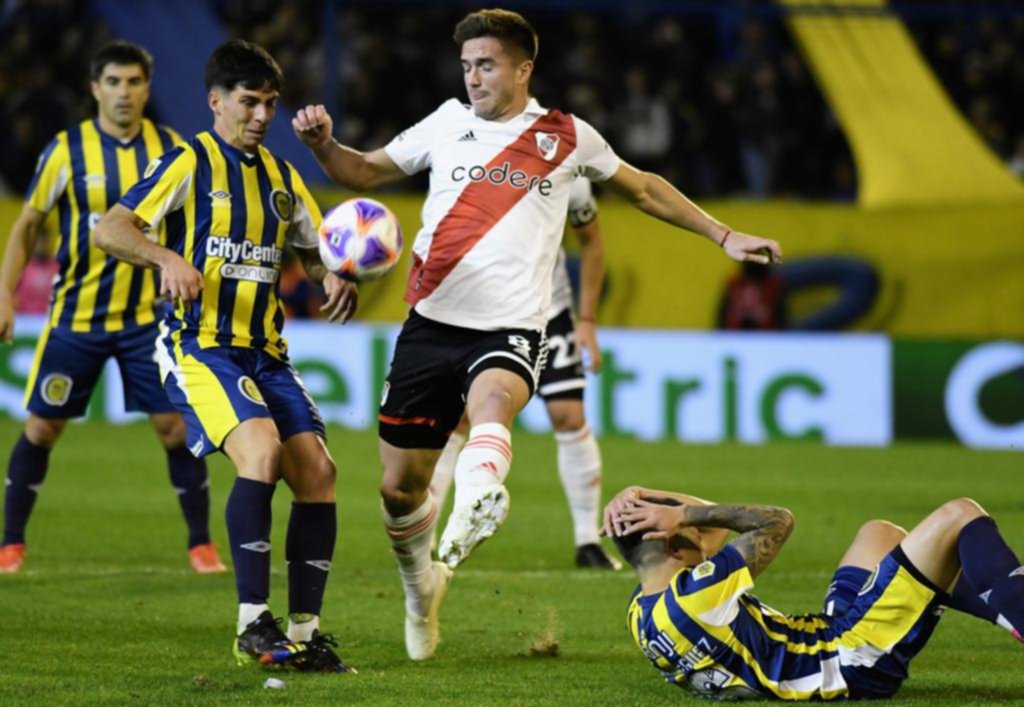 River alcanzó un electrizante empate en cancha de Central