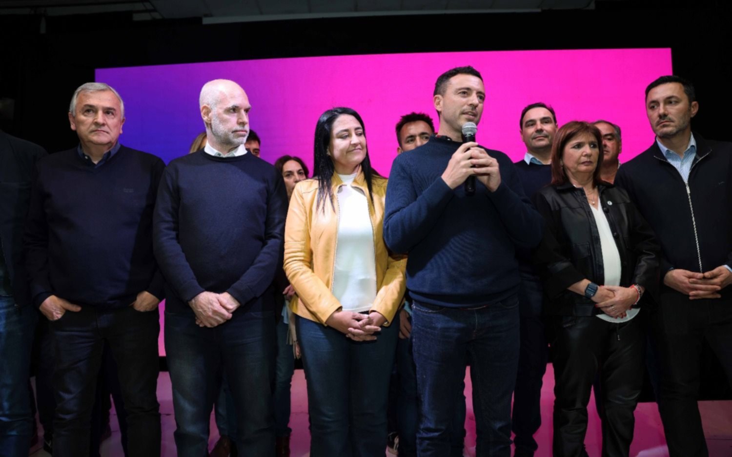 Referentes de JxC igual viajaron por De Loredo