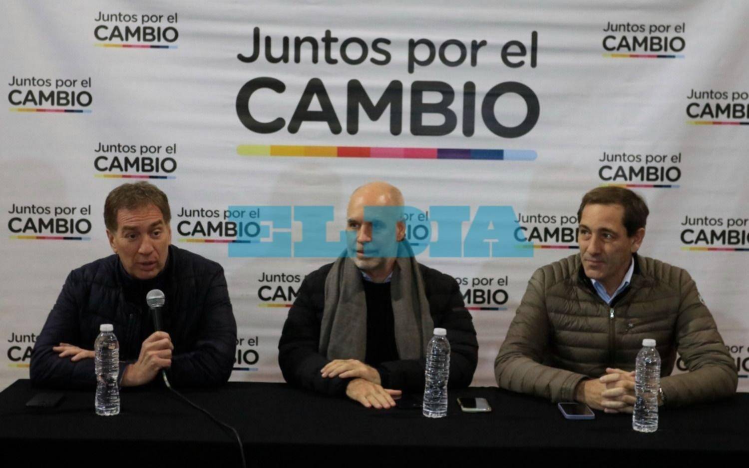 Con eje en la seguridad, Larreta y Santilli pidieron el voto en La Plata