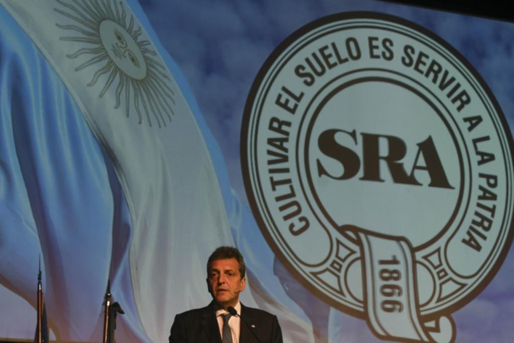 Se oficializaron las medidas y Massa las justificó en la Rural