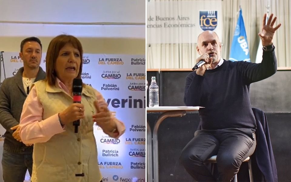 Elecciones 2023.- "El blindaje ya lo hizo De la Rúa": duro cruce de Rodríguez Larreta a Bullrich