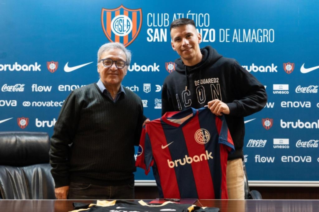 Carlos Auzqui le cumplirá el sueño a su papá de jugar con la camiseta de San Lorenzo