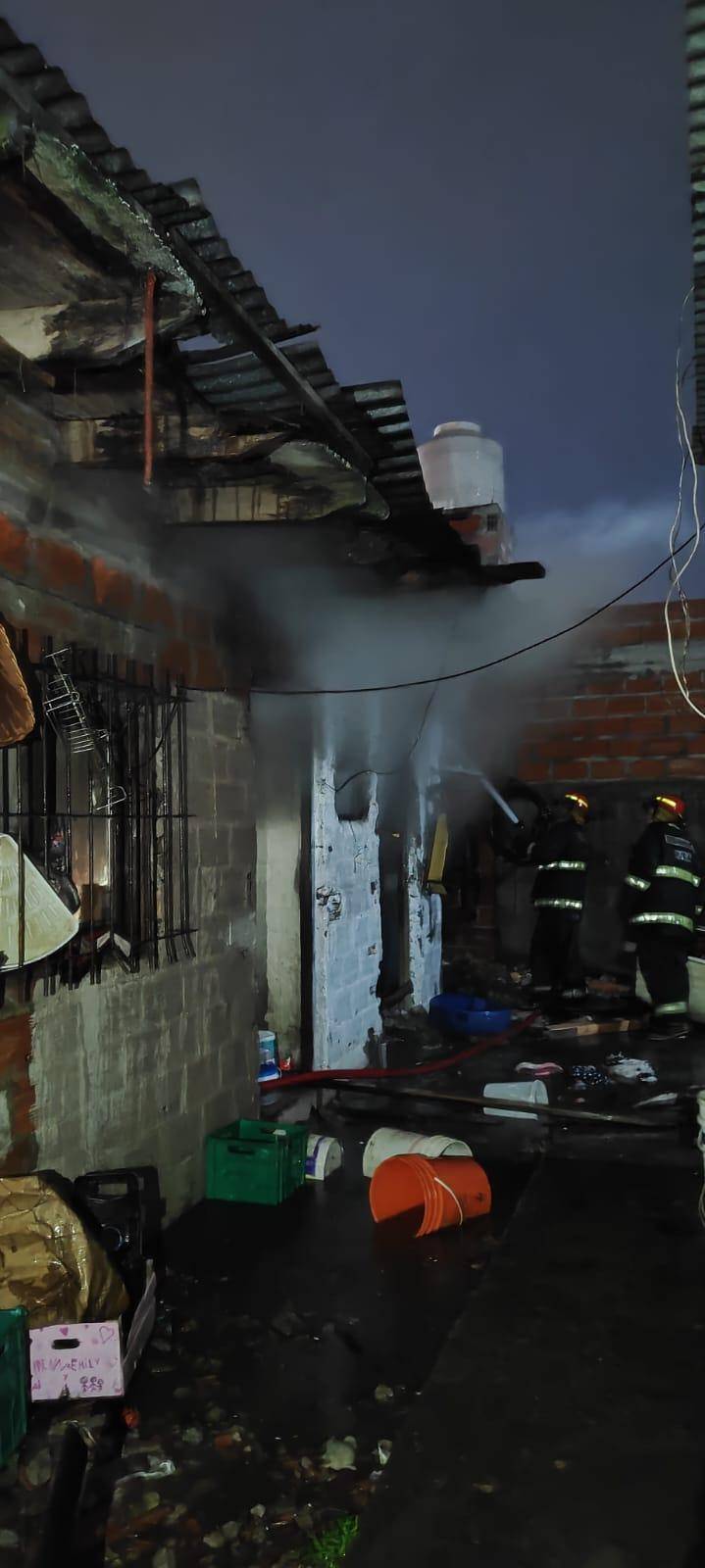 Un incendio destruyó un merendero en San Carlos