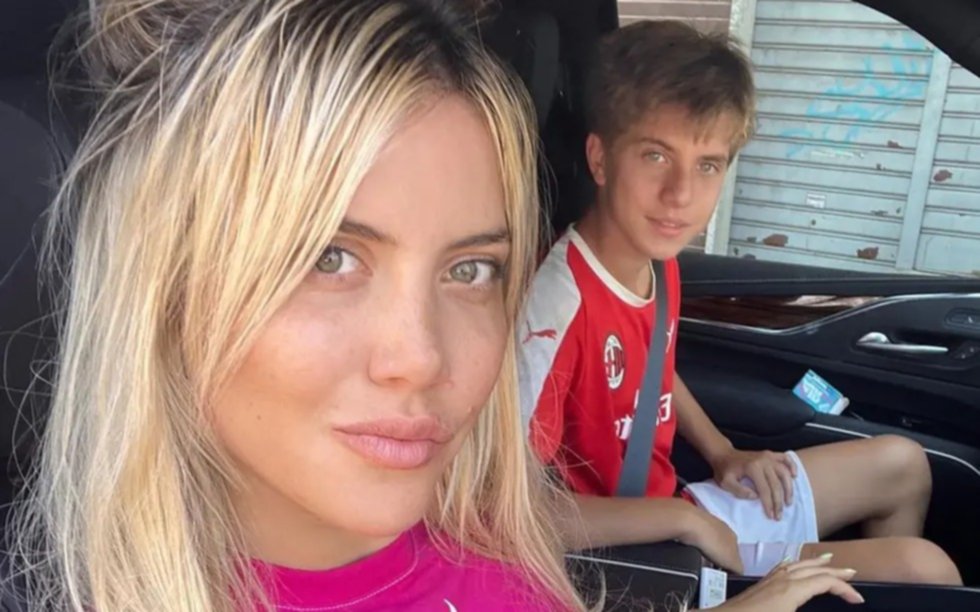  Valentino, el hijo mayor de Wanda Nara, no viajó con su familia a Turquía ¿Qué pasó? 