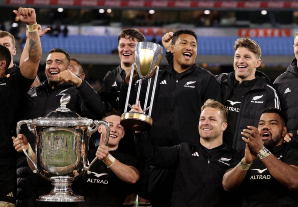 Los All Blacks, campeones del Rugby Championship