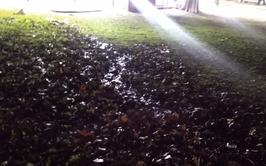 Pérdida de agua en 13 y 40: piden una solución
