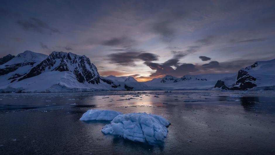 Cambio climático: baja histórica del hielo antártico