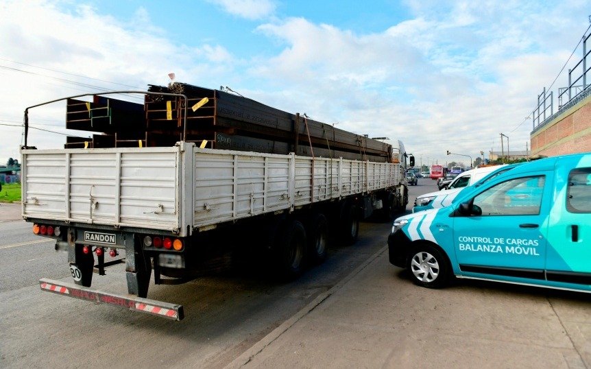 Provincia sacó de rutas camiones con más de 16 toneladas de exceso
