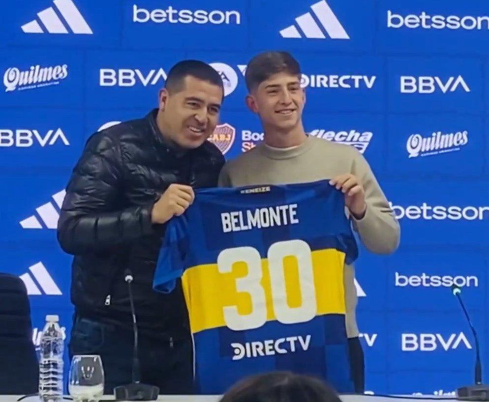 Boca presentó a Belmonte y ya tiene a Brian Aguirre