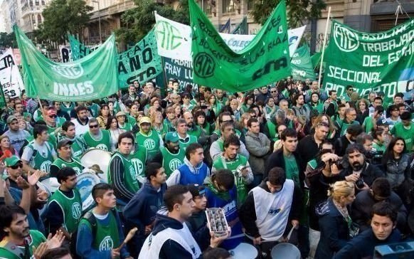 Polémica por un comunicado de ATE que habla de “combatir y derribar el gobierno de Milei”