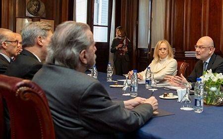 Ministros de la Suprema Corte Bonaerense se reunieron con la Corte de Nación