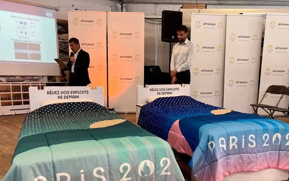 "Anti sexo": así los camas que se instalarán para los Juegos Olímpicos París 2024