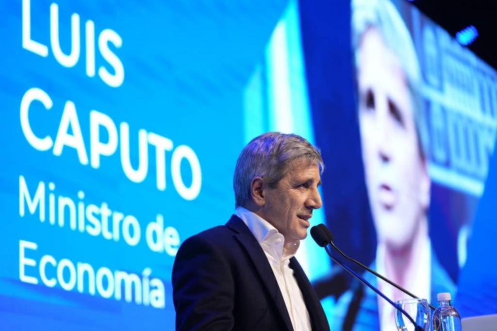 Ante un mercado que sumó dudas, Caputo buscó llevar calma