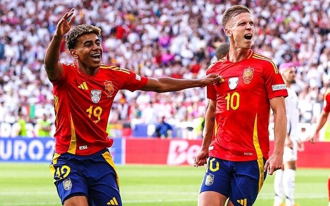 España dio el batacazo, venció a Alemania y está en las semifinales de la Eurocopa