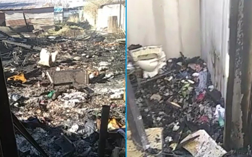 Un incendio consumió la vivienda de una familia en La Plata y crearon una colecta solidaria para ayudarlos