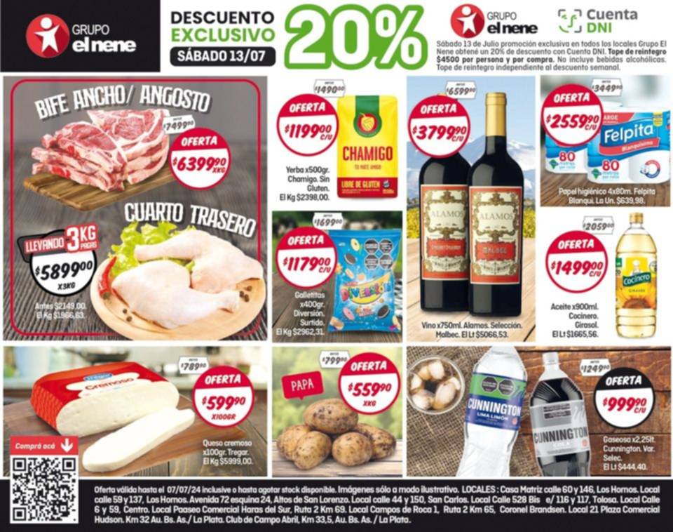 ¡No te las pierdas! Estas son las ofertas de El Nene este fin de semana