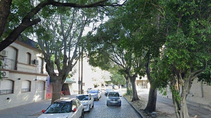 Segundos de terror para una madre y su hija a metros de Plaza Olazábal