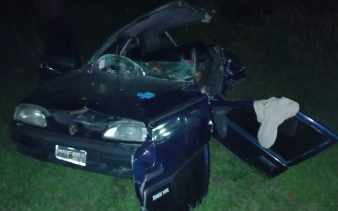 Qué se sabe del grave accidente en ruta 2: el comunicado de bomberos de El Peligro