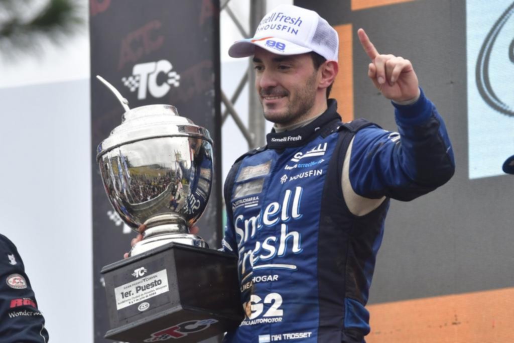 Trosset marcó el camino del principio al final, en TC