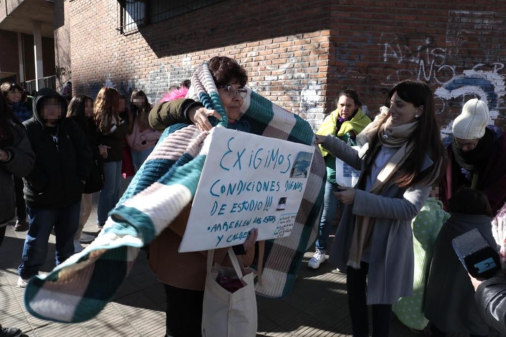 Aulas heladas, menos clases: se entra más tarde por la falta de calefacción