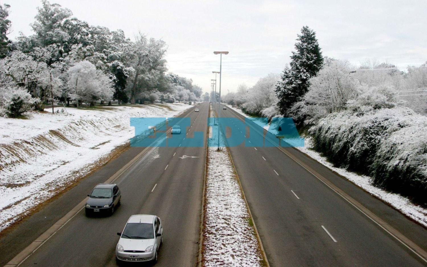Galería | Histórica nevada: fotos "inéditas" del 9 de julio de 2007 en La Plata