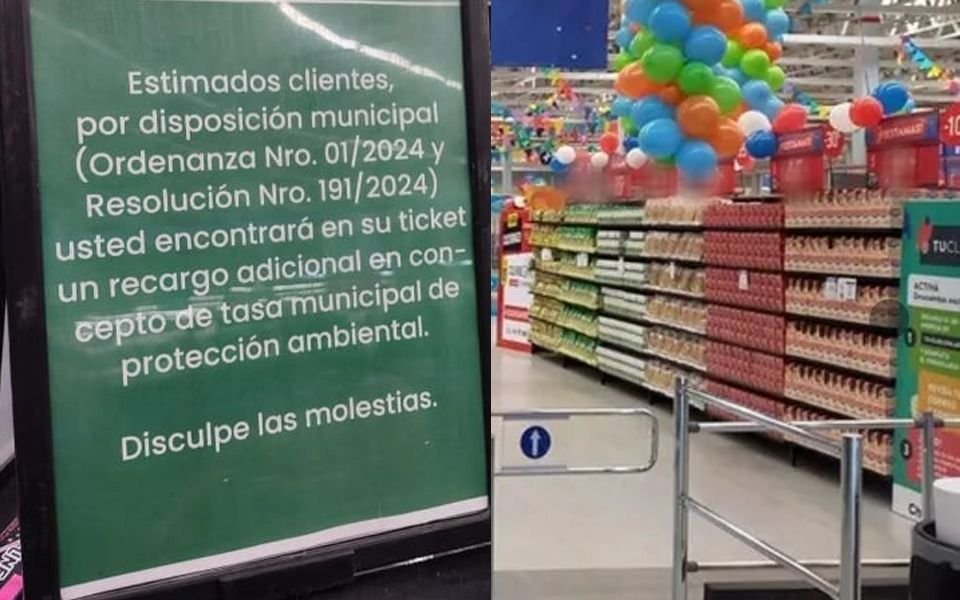 "Protección ambiental": qué es la tasa en supermercados que se cobra en un municipio bonaerense