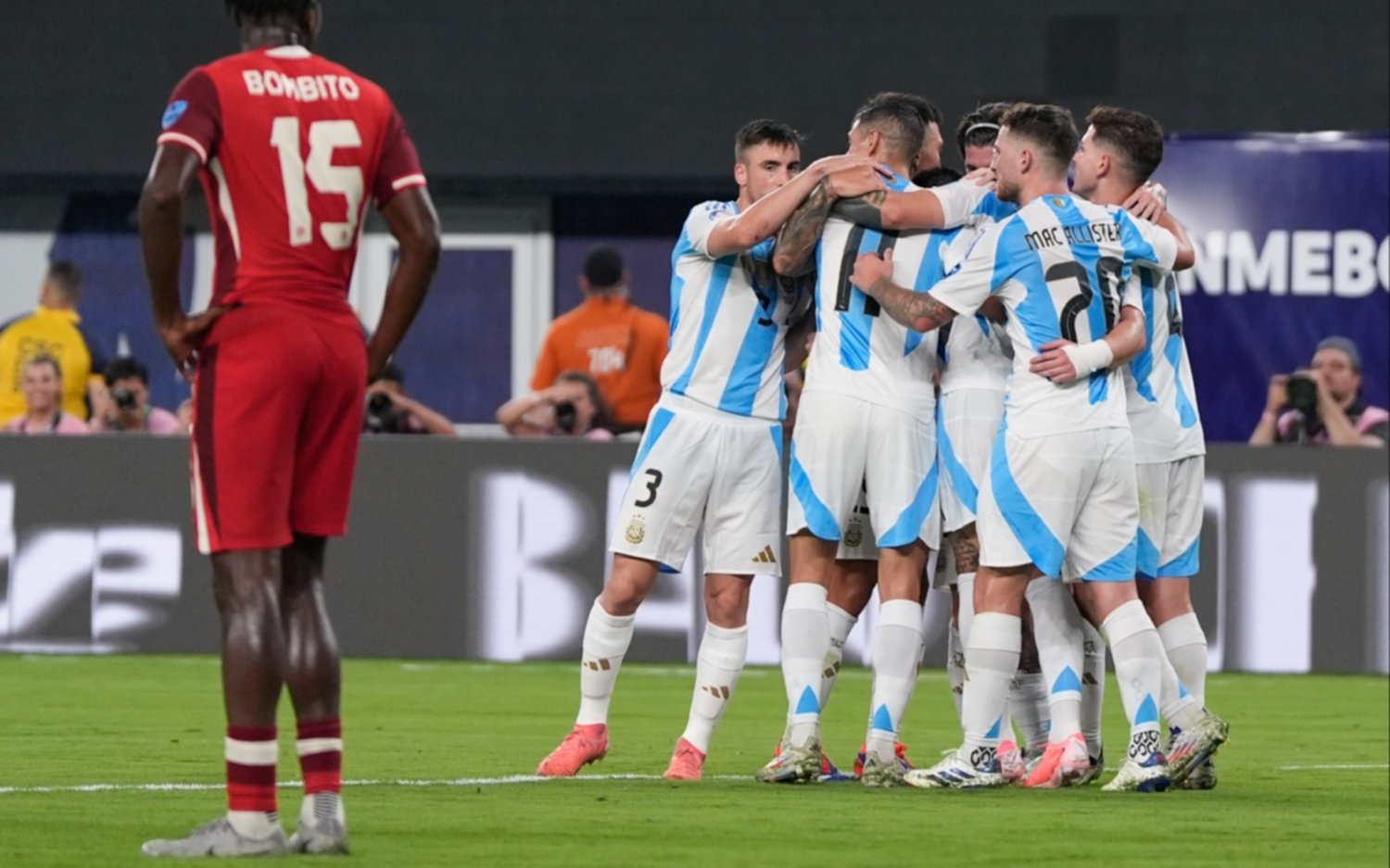 Argentina vs Canadá.- Con superioridad, la Selección ganó 2 a 0 y otra vez es finalista de la Copa América