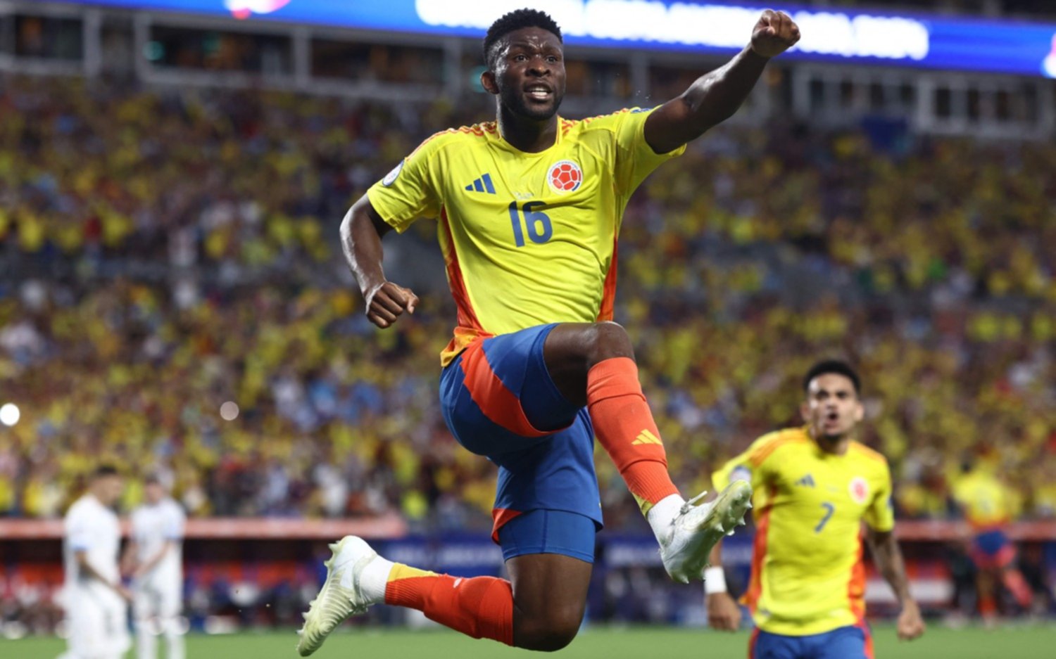 Final de la Copa América 2024: Colombia le ganó a Uruguay con un gol de cabeza y será el rival de Argentina