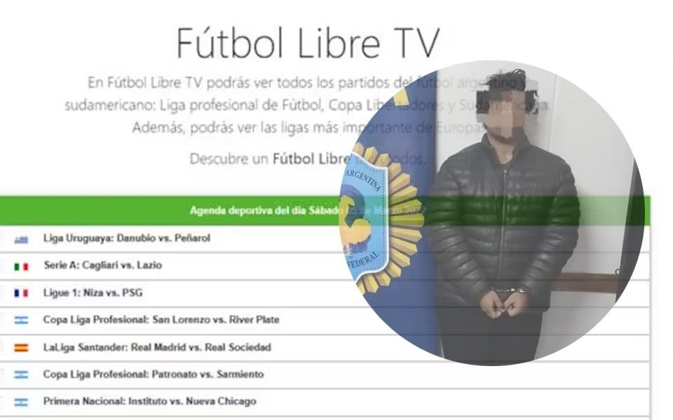 Que es Fútbol Libre y quien es "Kahsad", el creador de la plataforma y que está preso 