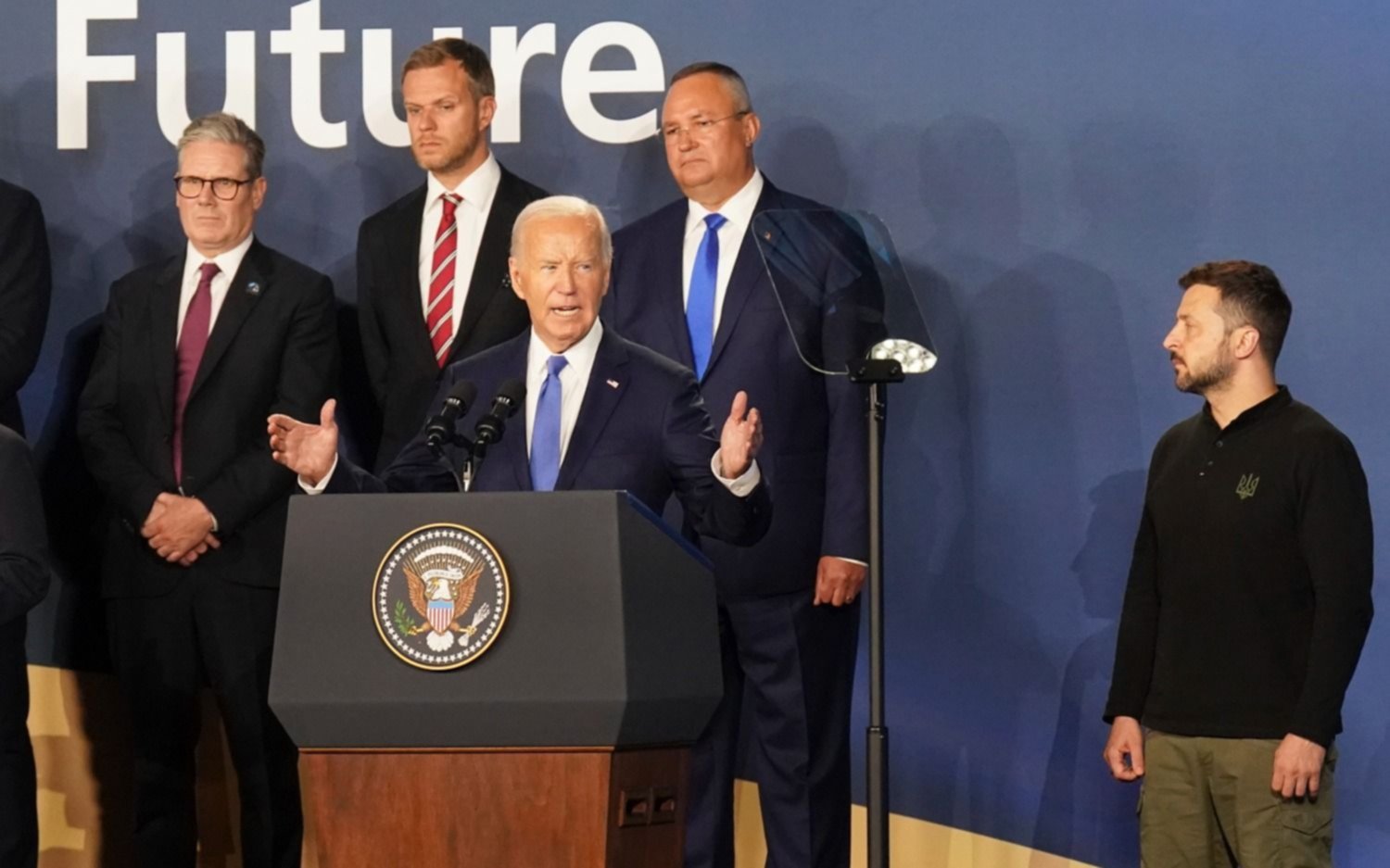 VIDEO. Joe Biden y otro "furcio garrafal": llamó "presidente Putin" a Volodimir Zelenski 