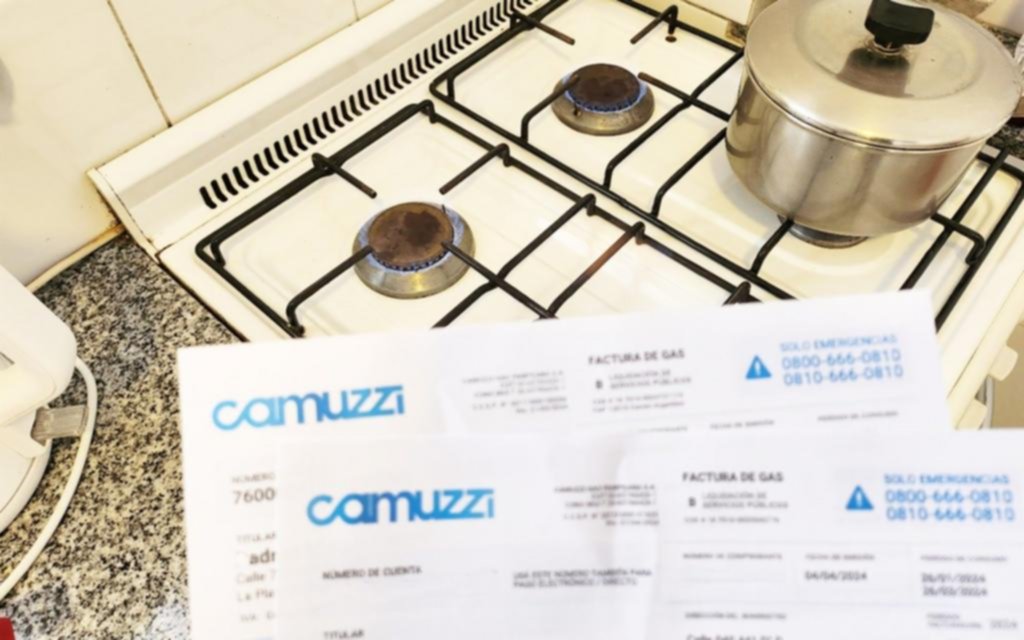 Inquietud por las facturas de luz y gas que llegan con fuertes subas