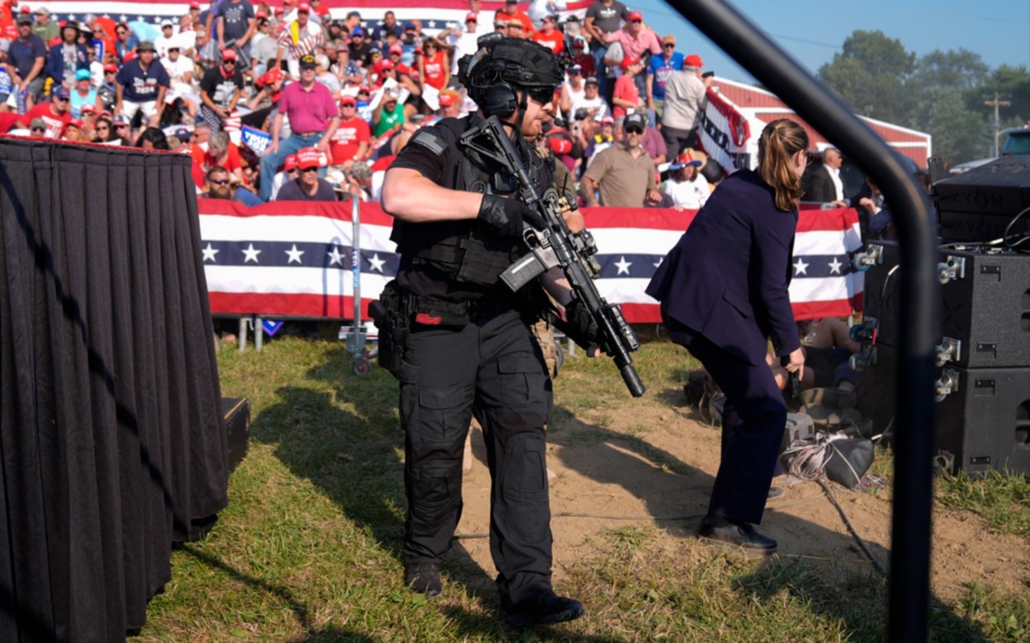 Ataque a Donald Trump: confirmaron dos muertos y uno de ellos sería el presunto agresor