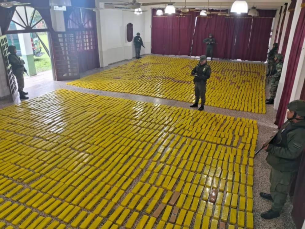 Decomisaron más de dos toneladas de marihuana