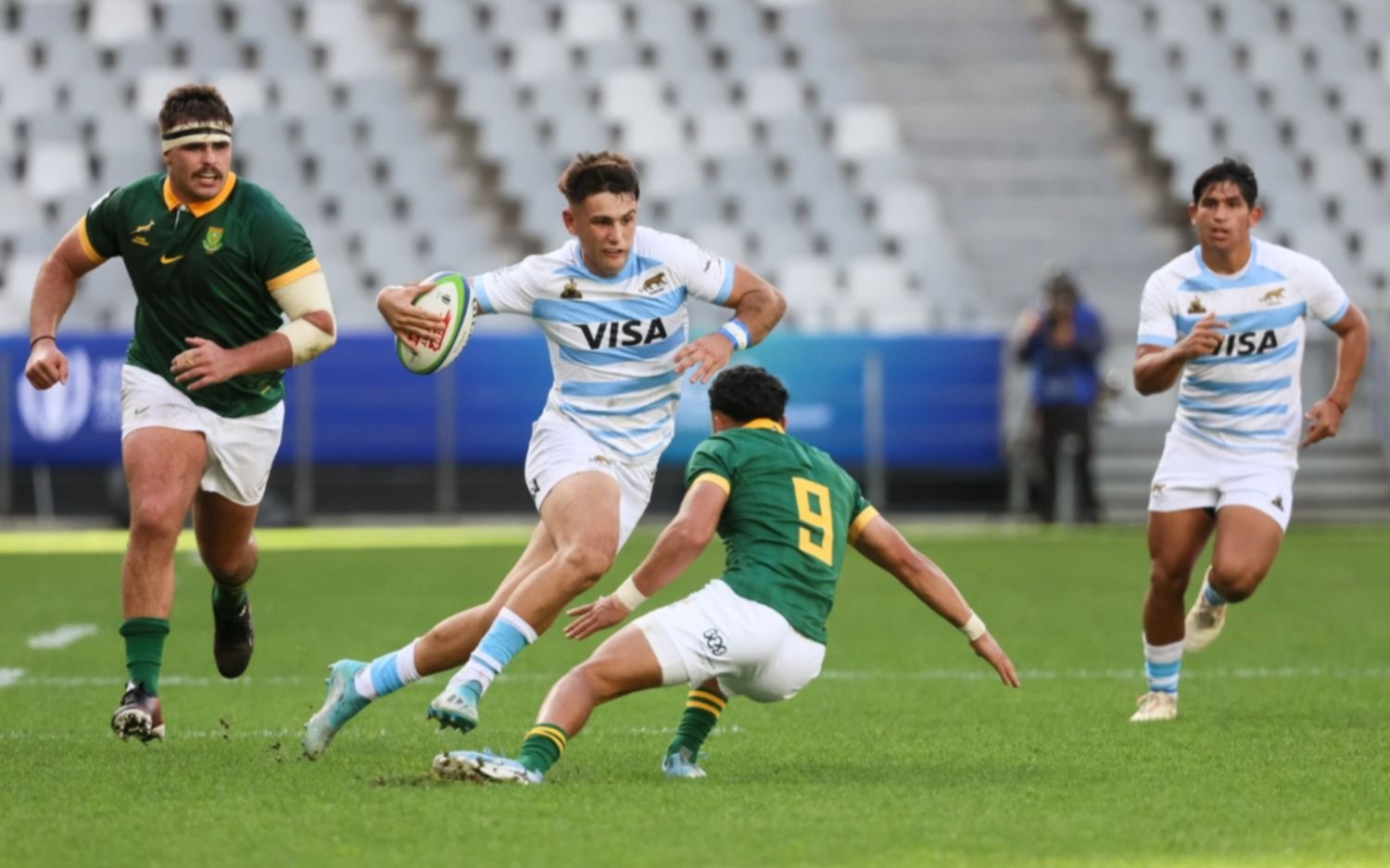 Mundial M-20 de rugby: con dos platenses, Los Pumitas se regalaron otro triunfazo ante los Junior Springboks