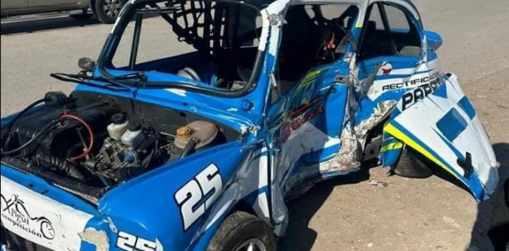 Trágico choque con un piloto muerto en la pista del Mouras
