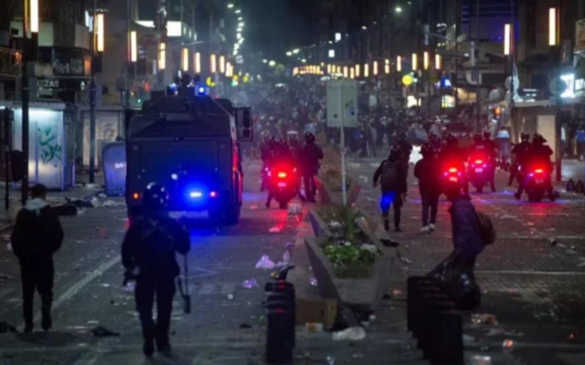 VIDEO. Incidentes y detenidos en los festejos por la Copa América en el Obelisco