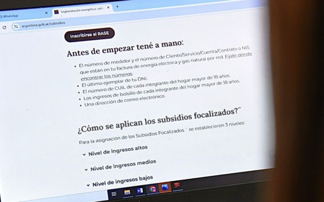 ¿Cómo evitar perder el subsidio para no pagar más por la luz? El trámite, paso a paso, y la campaña en La Plata casa por casa