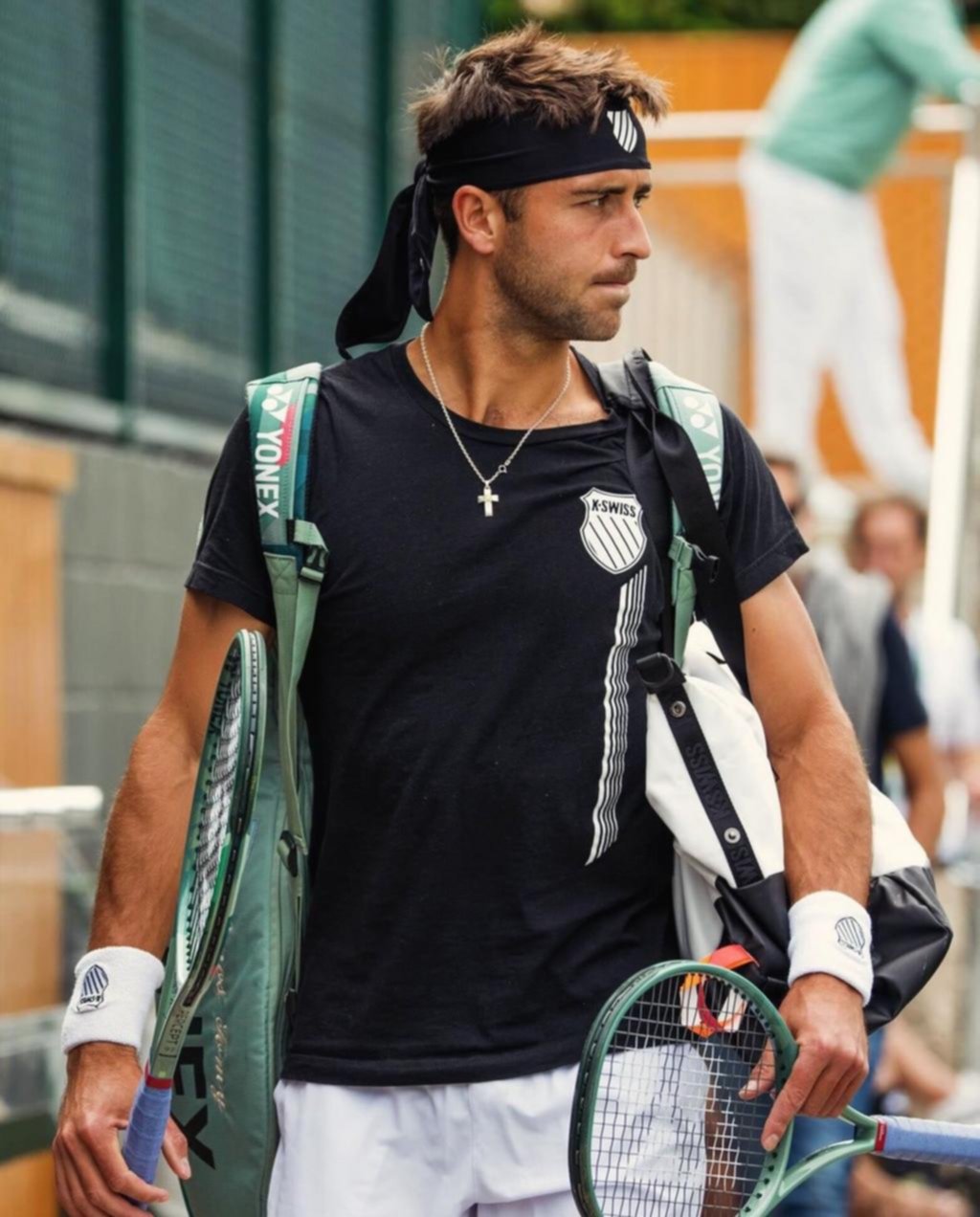 Tomy Etcheverry hace su debut en el torneo de Gstaad