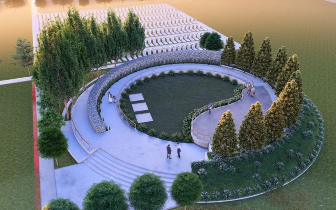 EN FOTOS.- Así será el nuevo osario del Cementerio de La Plata: los detalles de la obra
