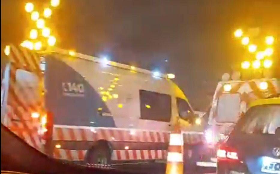 Por dos accidentes, la Autopista Buenos Aires - La Plata hubo fuertes demoras