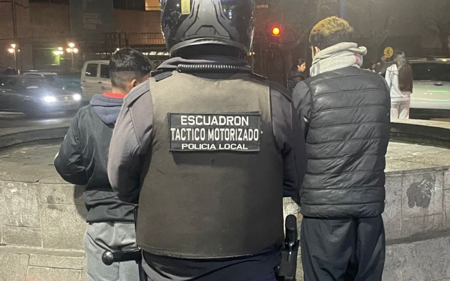 Dos menores aprehendidos en pleno centro platense