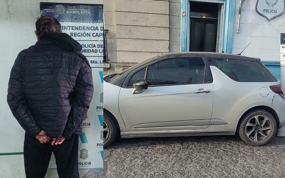 Detuvieron en La Plata al "masturbador compulsivo" del Citroën C3 