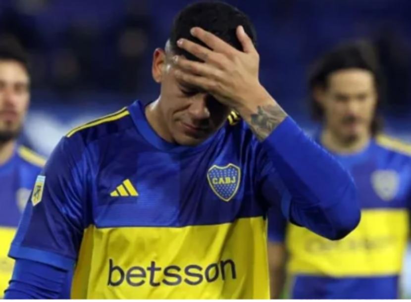 Se lesionó Rojo, y Boca jugará en Varela con equipo de emergencia