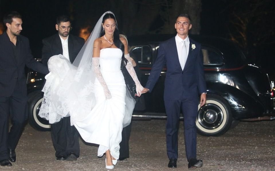 Las fotos de la boda: en medio de la interna familiar, Oriana Sabatini y Paulo Dybala dieron "el sí"