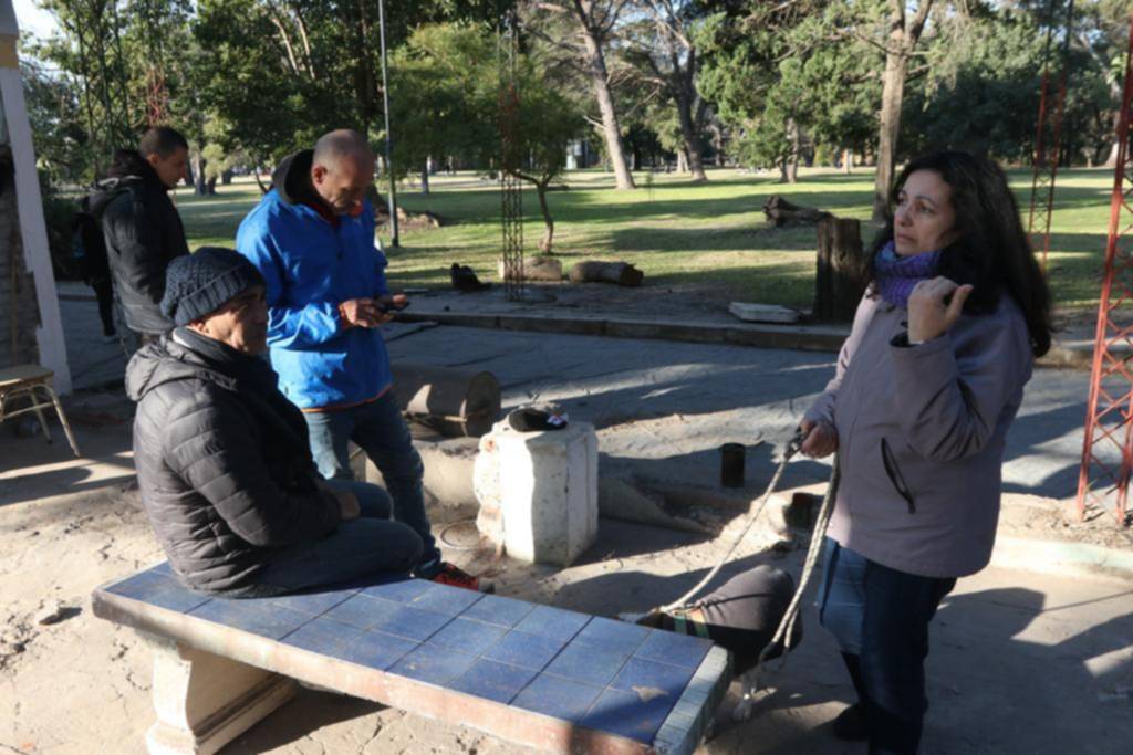 Buscan rescatar el parque San Martín tras las quejas