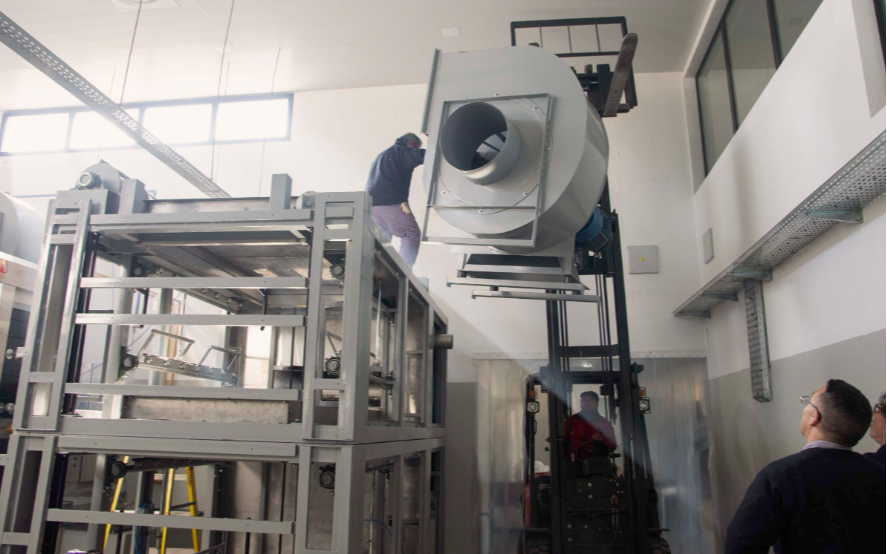 La planta de alimentos de la UNLP sumó un mega deshidratador y amplía su capacidad productiva